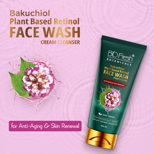 Unlock the Power of Bakuchiol: Plant-Based Retinol Face Wash