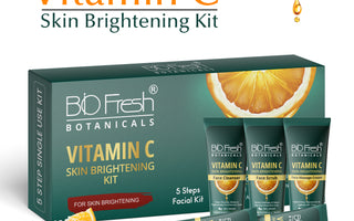 Beat the Summer Blues with a Glowing Vitamin C Home Facial Kit!