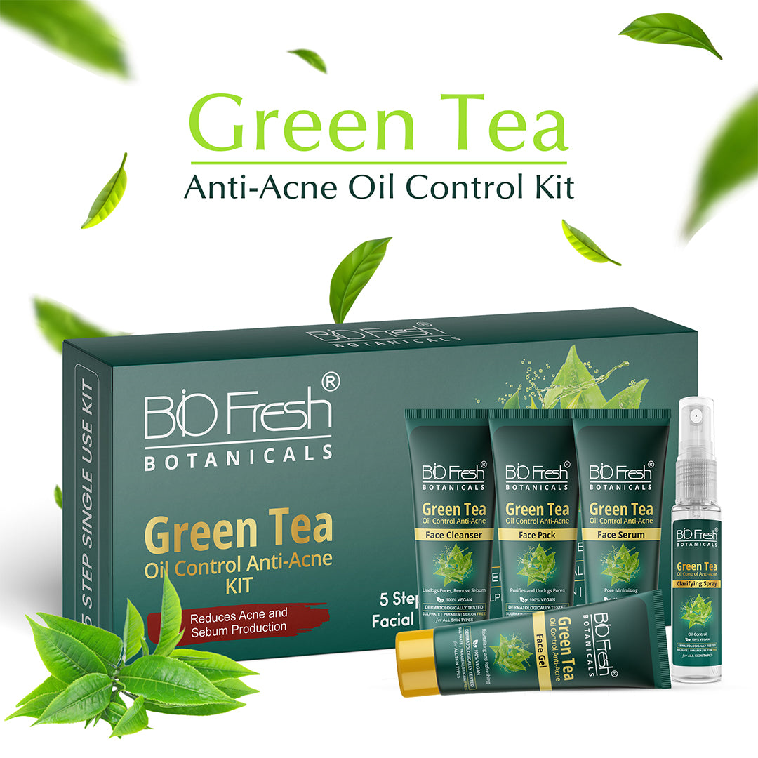 Green Tea Oil Control Anti Acne Kit