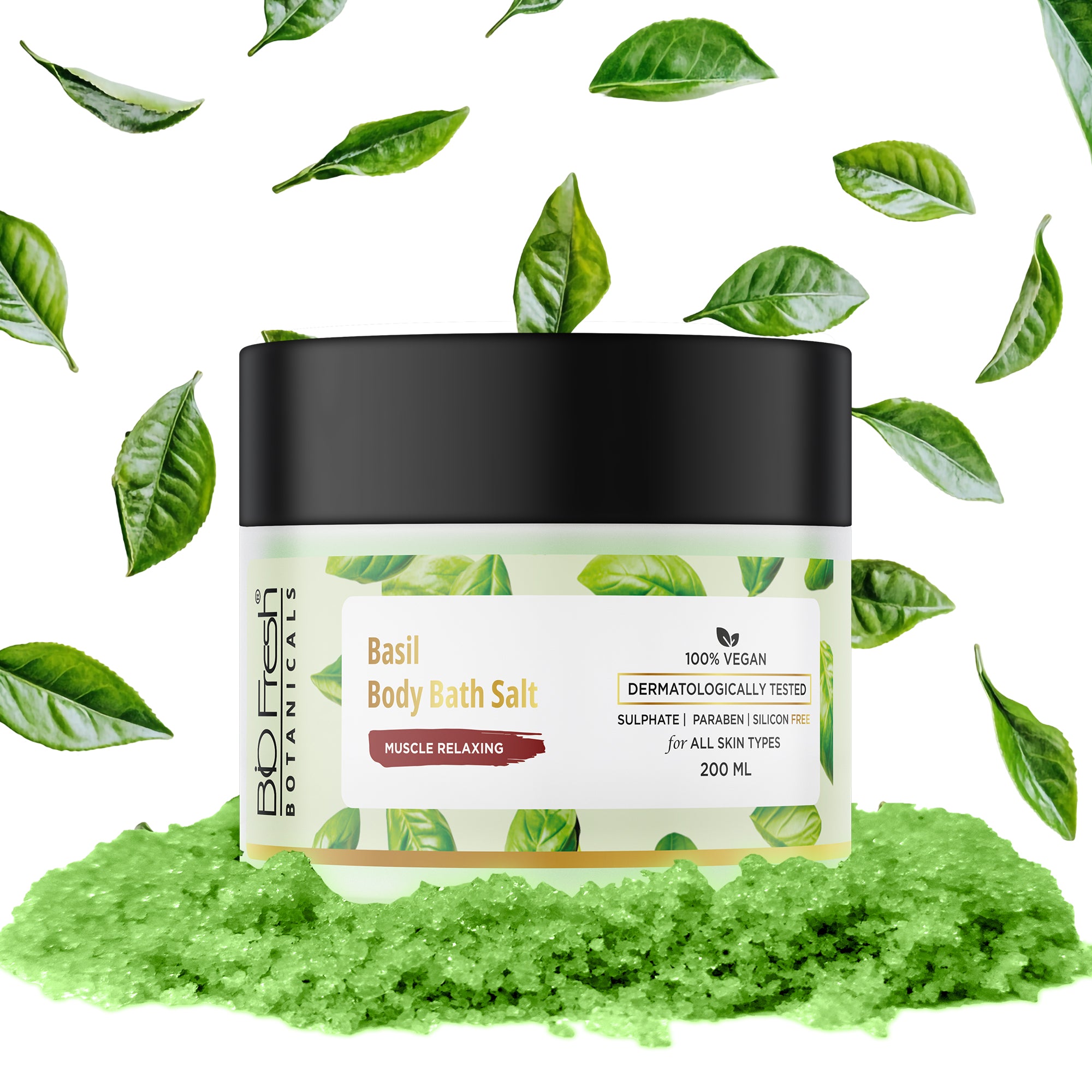 Basil Body Bath Salt